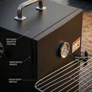 Best Selling Outdoor Kitchen Set Electric Grill Hot <strong>Sale</strong> Briquet Bbq Smoker - Product Image 6