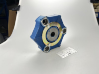 Disque d'accouplement durable 15T à rainures pour pompe hydraulique, compatible avec mini-excavatrice SH60, joint en caoutchouc, garantie 1 an