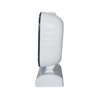 DEWO Scanner de codes à barres de bureau Usb omnidirectionnel 1D 2D détection d'image de code à barres pour magasin de détail, système Pos de librairie