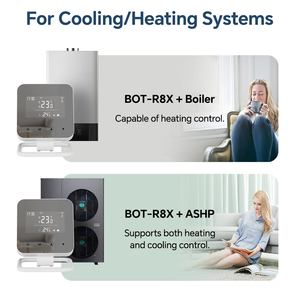 Tuya WiFi iletişimi ve maksimum verimli ısıtma için haftalık <span class=keywords><strong>Program</strong></span> ile Beok kablosuz dijital oda termostatı. - Product Image 4