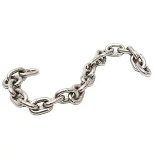 1/8 "1" ธรรมดาMild Steel Link Chainสั้น/กลาง/ยาวเชื่อมLink Chain