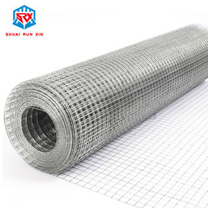 SRX-Haute Qualité Galvanisé Fil <span class=keywords><strong>De</strong></span> Fer Acier PVC Enduit Soudé Mesh <span class=keywords><strong>Rouleau</strong></span> 1x1 2x2 4x4 Animaux Clôture Écran Application - Product Image 1