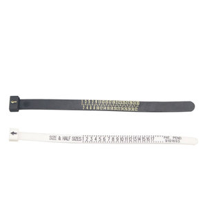 Bộ Dụng Cụ Đo Nhẫn XuQian Hoa Kỳ 1-17 1-33 Dụng Cụ Đo Ngón Tay Bằng Nhựa Đai Công Cụ Đo Cho Phụ Nữ Đàn Ông Trẻ Em Công Cụ Kích Thước Ngón Tay - Product Image 1