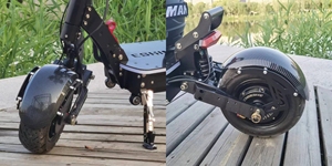 Monopattino Elettrico Pieghevole da 11 Pollici, 72V 30AH 40AH, Lunga Autonomia, Pneumatici Stradali, Controllo App, con Sedile - Product Image 6