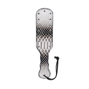 Bdsm Krokodillenhuid Zweep Straf Lederen Handracket Vrouwelijke Slave Training Tools Seksspeeltjes Erotische Spanking Zwepen Volwassen Seksspeeltje - Product Image 6