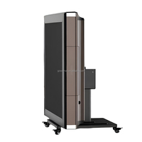 Table de Mahjong pliable entièrement automatique en plastique, design moderne et minimaliste, pour 4 joueurs, usage domestique et commercial, pliage silencieux, USB