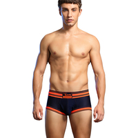 Bóxer de poliéster y elastano para hombre, ropa interior transpirable de secado rápido, OEM