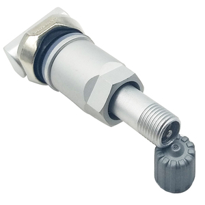 Tiges de valve de <span class=keywords><strong>pneu</strong></span> TPMS en aluminium de haute qualité OE 9014V argentées pour pneus de voiture Mercedes-Benz/<span class=keywords><strong>Smart</strong></span> haute pression Pièces automobiles Gussin - Product Image 3