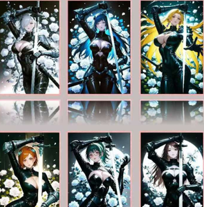 202 5 Nouveautés JJK Jujutsu Kaisen Cartes à collectionner en papier acrylique coloré <span class=keywords><strong>Zenin</strong></span> <span class=keywords><strong>Maki</strong></span> Itadori Yuji Cartes à jouer Cadeaux de loisir - Product Image 2