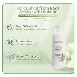 Champú voluminizador <span class=keywords><strong>profesional</strong></span> de Venta caliente con ingredientes botánicos naturales para cabello plano fino Fórmula ligera Grado de salón - Product Image 4