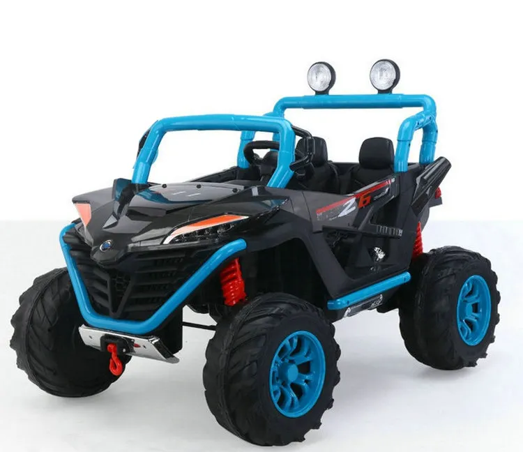 Xe điện trẻ em có thể ngồi hai người đàn ông và cô gái với điều khiển từ xa bốn bánh, sạc xe, tự lái, đồ chơi pin 12V
