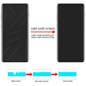 Protecteur d'écran pour <span class=keywords><strong>Samsung</strong></span>, 100 pièces, film souple en Hydrogel transparent, pour modèles Galaxy Z plis 2/Z plis 1/ W20 5G - Product Image 3