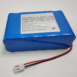 18650 4S3P 14.8V 6600Mah Li-Ion Accu Met Pcb En Connector Voor Led Podium Verlichting Audio Muziek dv Systeem - Product Image 2