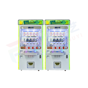 Machine de grue principale à 9 trous à pièces Jeu de vente de prix à gagner avec machine à griffes Keymaster à trou de serrure - Product Image 2