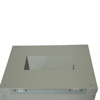 Baie de serveur réseau murale 12U, armoire d'équipement standard en acier de 19 pouces