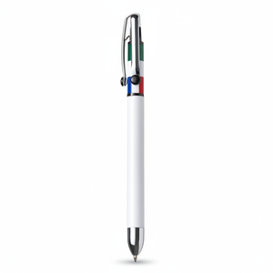 Penna a Sfera in Alluminio Arancione, Penna Metallica Novità Ispirata allo Sport, Penna Promozionale - Product Image 2