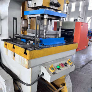 Prensa perforadora tipo C de 25 toneladas J23, prensa mecánica de apertura trasera e inclinación, prensa perforadora de aluminio y <span class=keywords><strong>chapa</strong></span> - Product Image 5