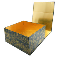 Caja de Regalo Magnética de Lujo Estilo Libro, Impresión Personalizada, Empaque de Papel Premium para Regalos Navideños y Presentación de Marca
