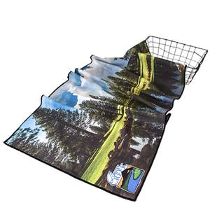 Toalla de Golf Premium <span class=keywords><strong>Caddy</strong></span>, tejido de Waffle con logotipo personalizado - Product Image 5