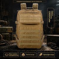 Sac à dos tactique multifonctionnel de grande capacité pour la randonnée en plein air, les voyages, imperméable, résistant à l'usure, pour le camping