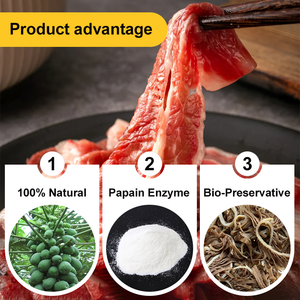 Et tenderizasyon doğal toptan fiyat Papaya esansı Papain enzim tozu - Product Image 4