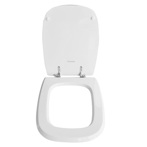 Asiento de Inodoro Bidé Electrónico Vavid Vaso Mediterranea Blanco, Diseño Cuadrado Moderno en Forma de V, PP Urea UF, Control Remoto para Baño - Product Image 3