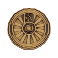 Moneda de Desafío de Latón Sólido con Logotipo Personalizado de Fábrica, 30mm 40mm 50mm, en Blanco, Dorada, Plateada, Cobre, Impresión UV, Grabado Láser, Serigrafía