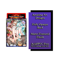 Fundas Protectoras Personalizadas para Cartas Sexy de Anime con Impresión de 62*89mm