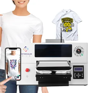 Customized a3 l805 flatbed dtg printer t shirt printing machine textile machinery impresora 3d