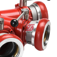 Vanne à boisseau sphérique en alliage d'aluminium flexible et durable, de haute qualité, à six voies, pour la lutte contre l'incendie – Article populaire à bon rapport qualité-prix