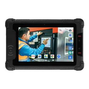 מוקשח 8 אינץ IP67 עמיד למים 5G Wifi קשה Tab 4G LTE טלפון קורא NFC אנדרואיד Tablet PC תמיכה התאמה אישית