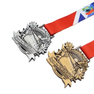 Medallas Deportivas Personalizadas de Aleación de Zinc, Premio 3D en Oro para Carreras, Taekwondo, Baloncesto, Pickleball, Natación, Medalla de Metal Personalizada - Product Image 3