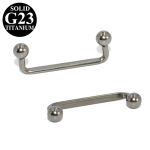 Ancre dermique en titane G23, barbell à surface cristalline, idéal pour les mariages, bijoux de corps, tatouage intégré à la peau, vente en gros - Product Image 4