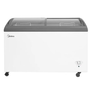Congelador Comercial Midea de 336L, Almacenamiento Horizontal para Supermercados, Bebidas, Helados, Termostato Mecánico, Descongelación Manual - Product Image 2