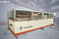 Máquina perfiladora de canales C galvanizados para estructuras de acero prefabricadas FrameMac con componentes principales: motor, engranaje y PLC