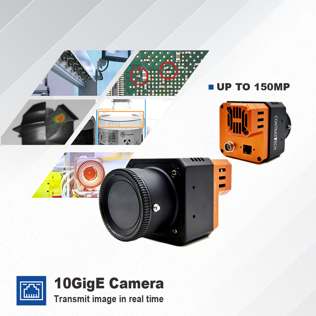 First-Class 24.5MP Industrial Camera with Global Shutter & 10 GigE C Mount IMX540 Sensor CMOS Based for Industrial Inspection
