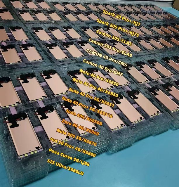 Wholesale Pantalla for Infinix Tenco Itel Phone Display Screen LF7 X670 VF X673 KG7N X669 Cellular Spare Parts Mobile Phone Lcds