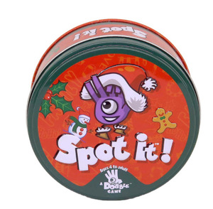 Spot It Doble, Juego de Cartas para Adultos, Ideal para Reuniones Familiares, Cartas Redondas con Personajes de Dibujos <span class=keywords><strong>Animados</strong></span> - Product Image 5