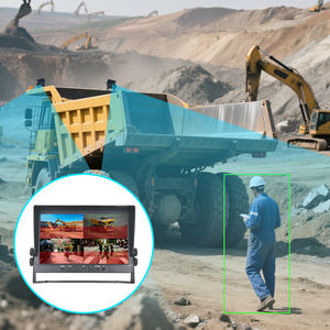 Système <span class=keywords><strong>de</strong></span> surveillance intelligent IA BSD avec moniteur 4 canaux 10,1 pouces et caméras AHD 1080p pour camions lourds - Product Image 6