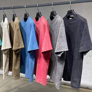 Camisetas <span class=keywords><strong>HANO</strong></span> de Alta Calidad, 250 g/m², 100% Algodón, Estampadas, Lisas, Extra Grandes para Hombre, Talla Grande, Personalizadas, Estilo Shaka, Gruesas - Product Image 1