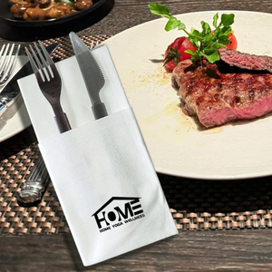 Vente en gros DIY personnalisé 40*40cm <span class=keywords><strong>Serviette</strong></span> de table jetable non tissée avec poche pour couverts 1 pli disponible en styles colorés - Product Image 5