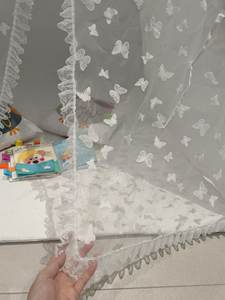 Personnalisation professionnelle tente de <span class=keywords><strong>tipi</strong></span> en dentelle de luxe tente de soirée pour filles - Product Image 3