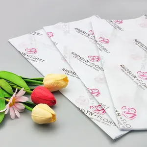 批发廉价高品质印花粉色标志包装纸巾布防潮包装