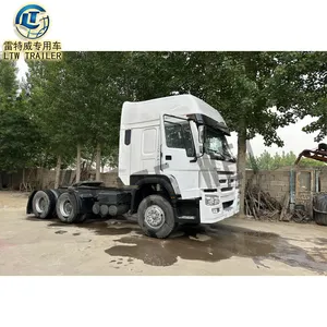 Second Hand Howo 6x4 Euro2 2017 2018 Manual Trucks Head Used Tractor Truck Price For Sale