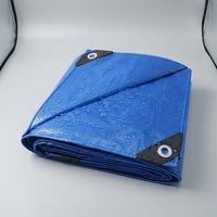 Bâche en rouleau PE PVC robuste, imperméable, anti-UV, bleue, pour abri pour animaux, tente, clôture, vente en gros, fournisseur d'usine YRH