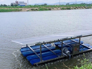 Equipo de Aireación Microporosa Solar, Oxigenador para Restauración Ecológica de Ríos y Lagos, 220V, Larga Vida Útil, Nanjing Gulan - Product Image 4