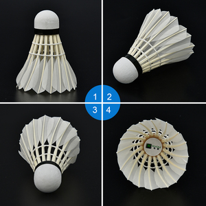 Whizz Model ZE-9 Goose Curving Feather Shuttlecock Durable Economic <strong>Badminton</strong> - Product Image 5