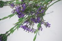 Bunga Plastik Artifisial Lavender Ungu Cantik Grosir untuk Dekorasi Pot Rumah dan Pernikahan.