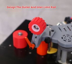 Enchapadora de cantos de sobremesa pequeña para carpintería doméstica, para madera de formas pequeñas, con conjunto de motor y rodamientos - Product Image 4