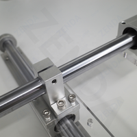 Kit de rail de guidage linéaire CNC XYZ 3 axes 20 mm 47 pouces avec gabarit d'aplatissement SBR, rail Zenda, chariot de routeur, ensemble DIY pour l'aplatissement de plaques